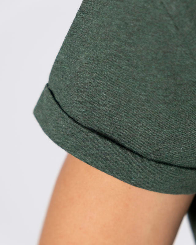 TreeShirt Pocket Femme Olive Mel - TSHIRT - NIKIN