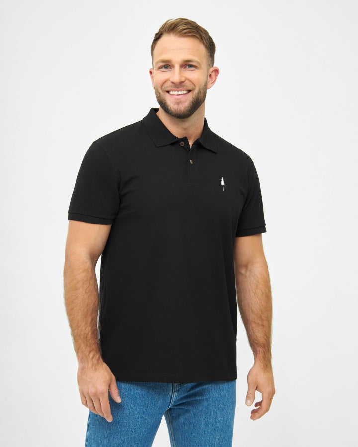 1756.100_TreePolo_Unisex_Black.jpg__PID:6ff8ef5b-bf32-4d28-9ada-5b01f7c75cdd