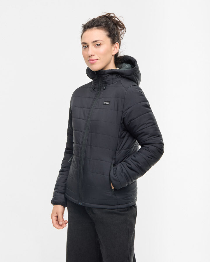 TreeJacket Insulated Femme Noir