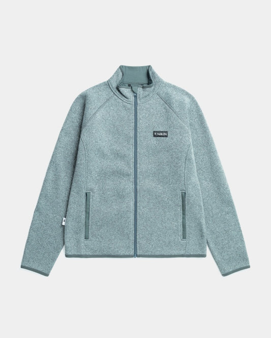 TreeJacket Knitted Fleece Femme Bleu Élémentaire