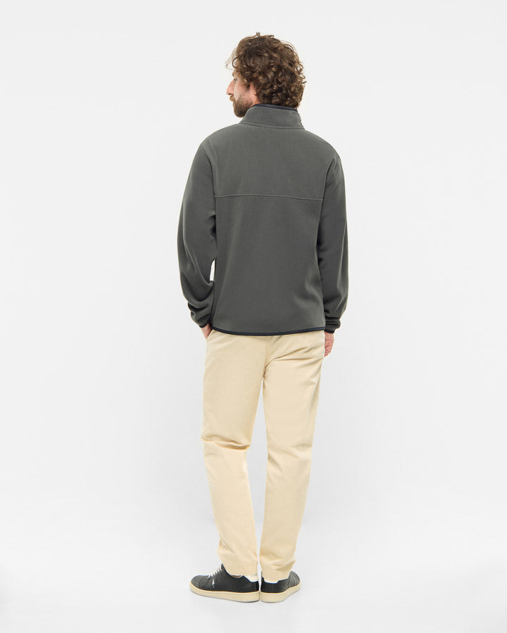TreeFleece Quarter Zip Ash Green