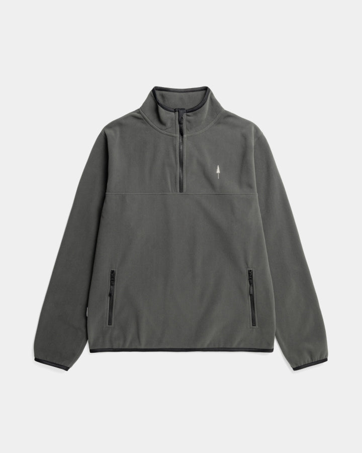 TreeFleece Quarter Zip Ash Green