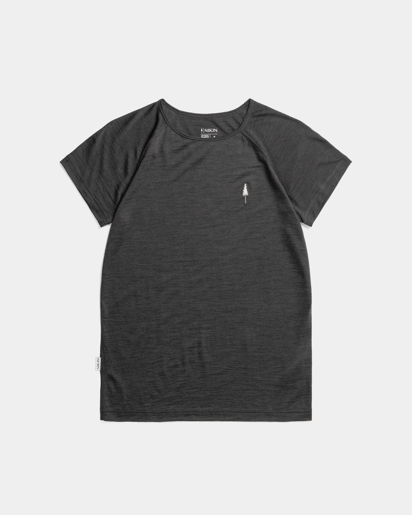TreeShirt Wool Women Dark Anthracite Mel