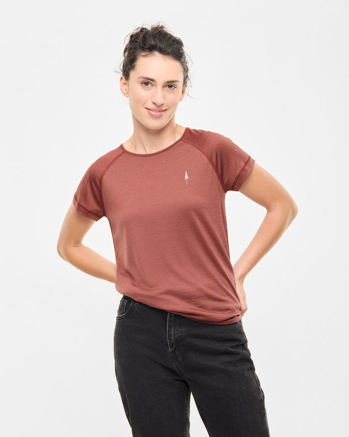 TreeShirt Wool Women Tuscan Red Mel
