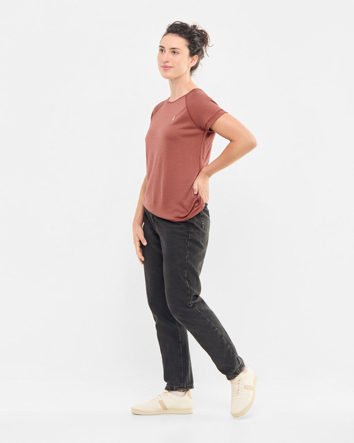 TreeShirt Wool Women Tuscan Red Mel