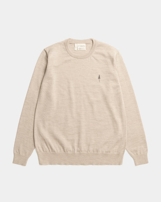 TreePullover Merino Wool Women Caramel Mel