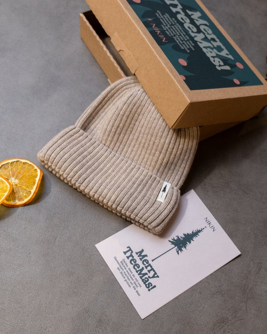 Treeanie Merino emballé dans un cadeau