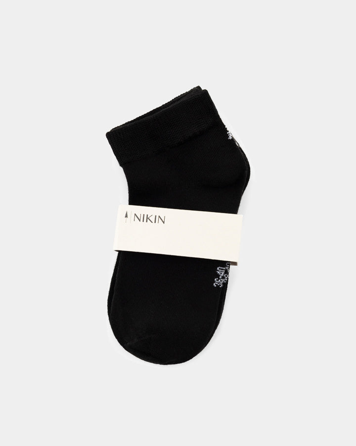Lot de chaussettes courtes à talon TreeSocks, noir