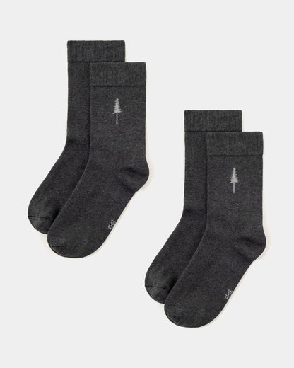 TreeSocks Standard Single Bundle Anthracite foncé
