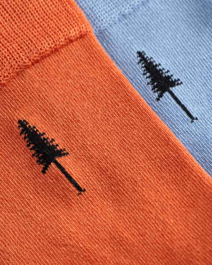 TreeSocks Standard Single Bundle Provence - Orange foncé