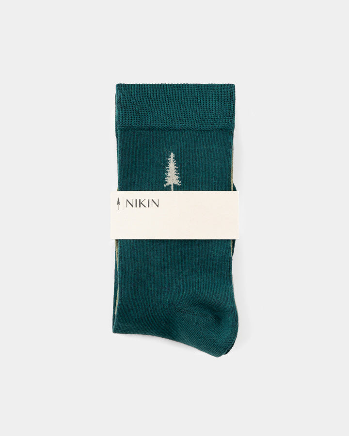 TreeSocks Standard Single Bundle Pickle - Teal transformable