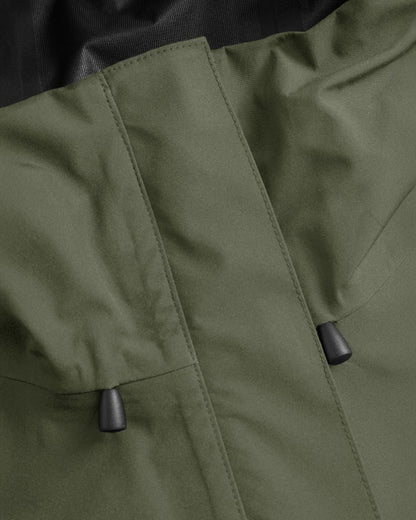 TreeJacket Rain Femme Olive foncé