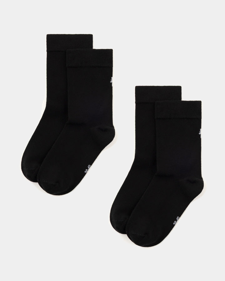 TreeSocks Standard Plain, lot noir