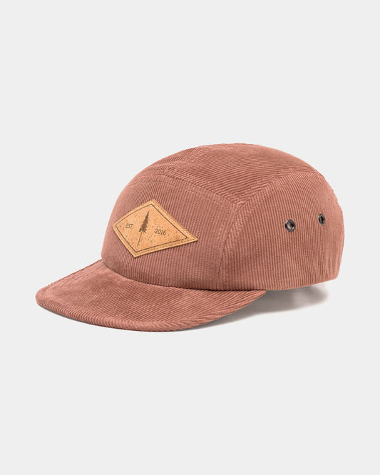 TreeCap 5 Panel Cord Kids Chestnut