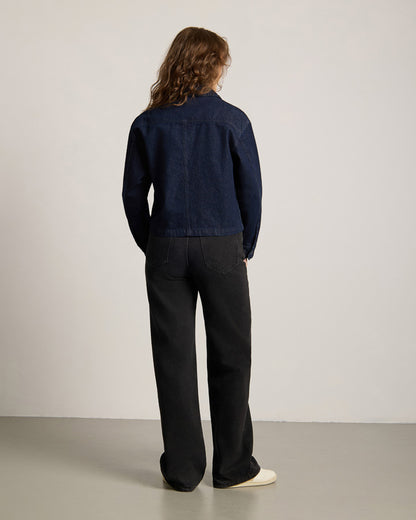 TreeJacket Denim RecCotton Femme Indigo Femme