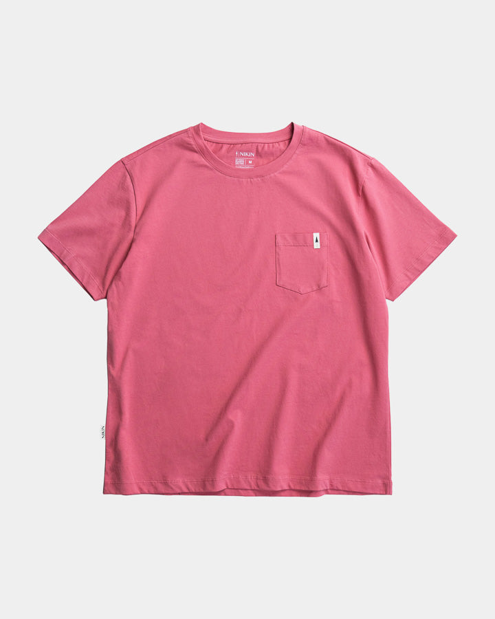 TreeShirt Pocket Mono Relaxed Femme Berry