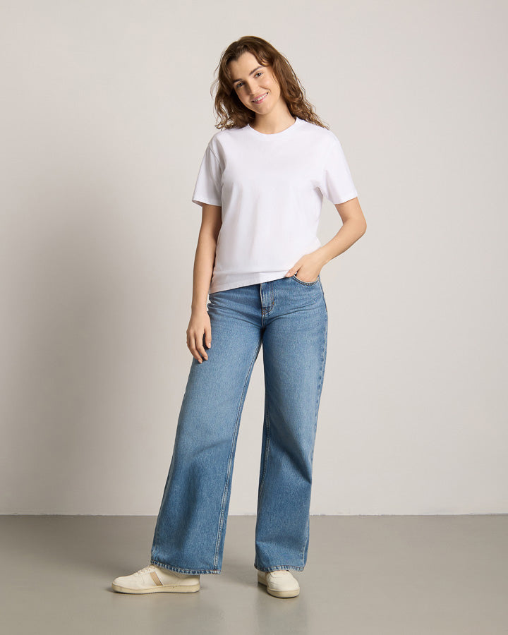 T-shirt TreeShirt Relaxed Femme White