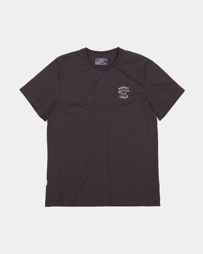 TreeShirt Mushroom Print Dark Oak