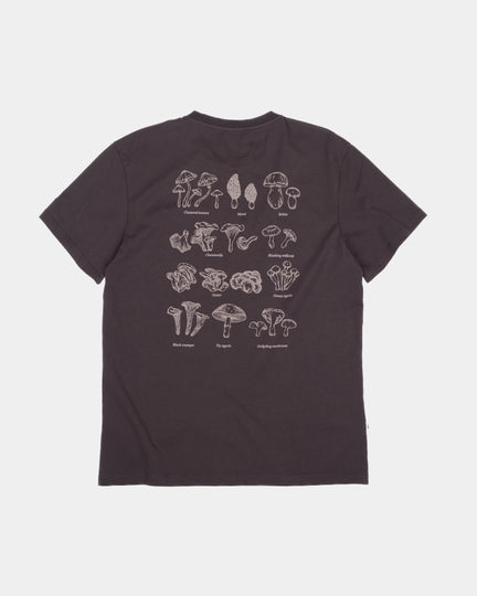 TreeShirt Mushroom Print Dark Oak