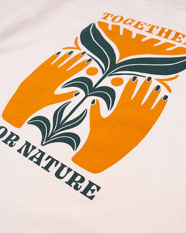 TreeShirt TreePlanter Print Relaxed Chalk