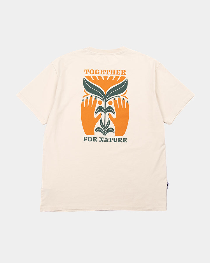 TreeShirt TreePlanter Print Relaxed Chalk