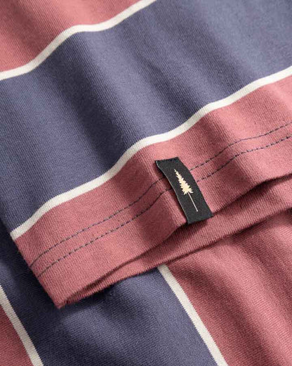 TreeShirt Oversize à rayures Femme Ink-Blush