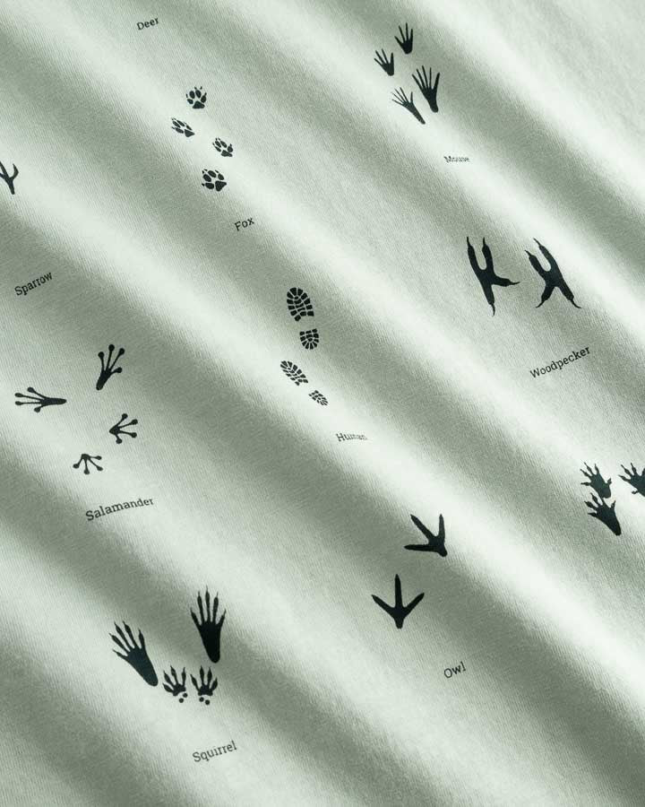 T-shirt TreeShirt Wildlife Kids Dusty Mint