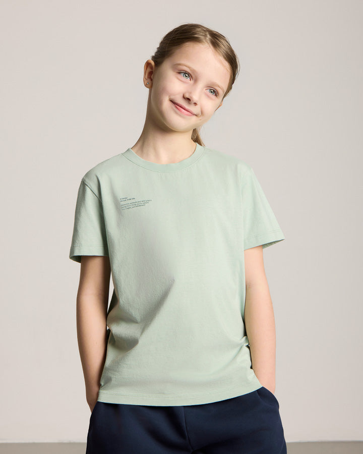 T-shirt TreeShirt Wildlife Kids Dusty Mint