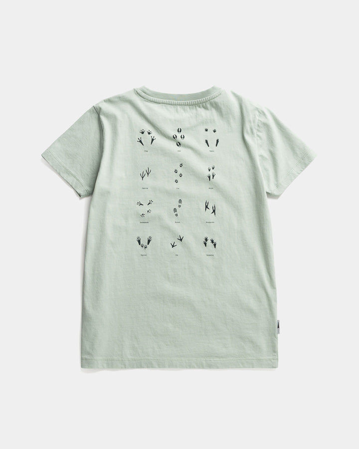 T-shirt TreeShirt Wildlife Kids Dusty Mint
