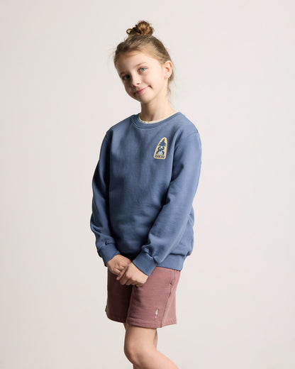 TreeSweater Anniversary Kids bleu ardoise