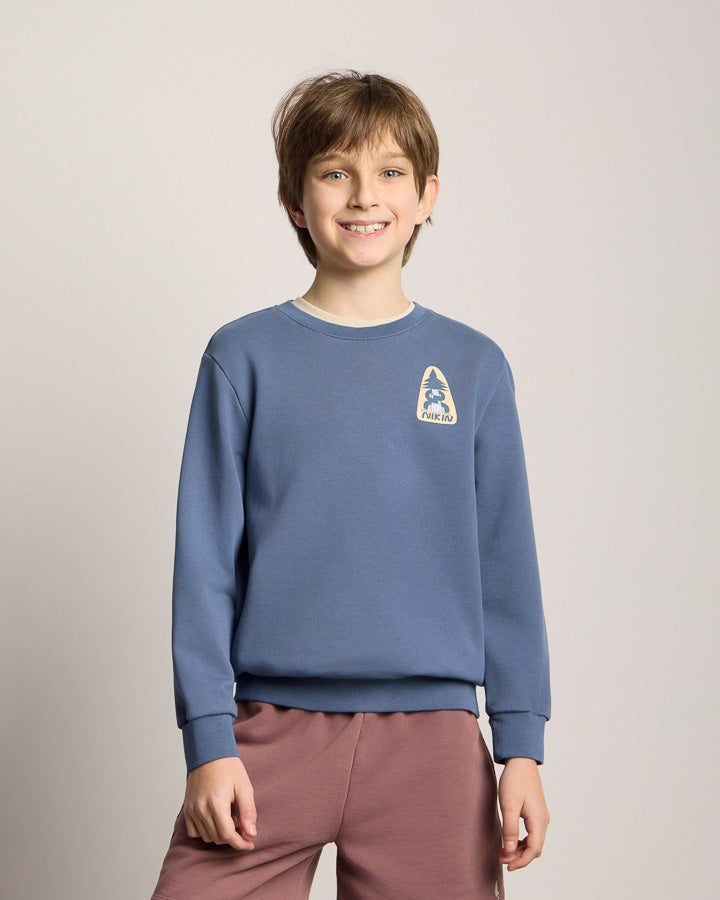 TreeSweater Anniversary Kids bleu ardoise