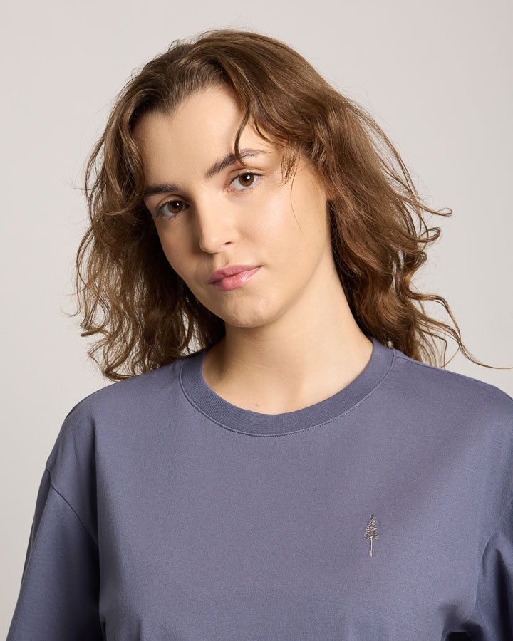 TreeShirt Protect Nature Relaxed Slate Blue