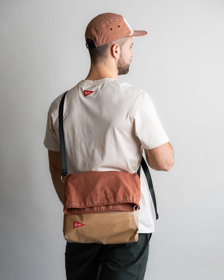 Sac à bandoulière TreeBag Spatz, marron fauve-beige