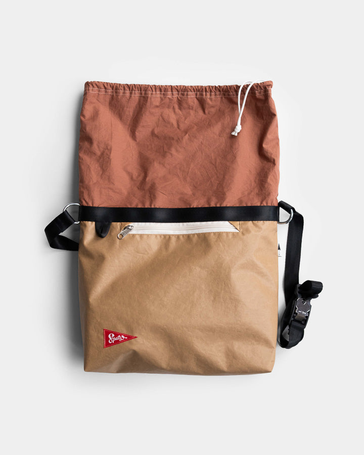 Sac à bandoulière TreeBag Spatz, marron fauve-beige