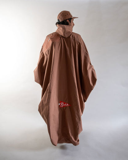 Poncho de bivouac Spatz, marron fauve