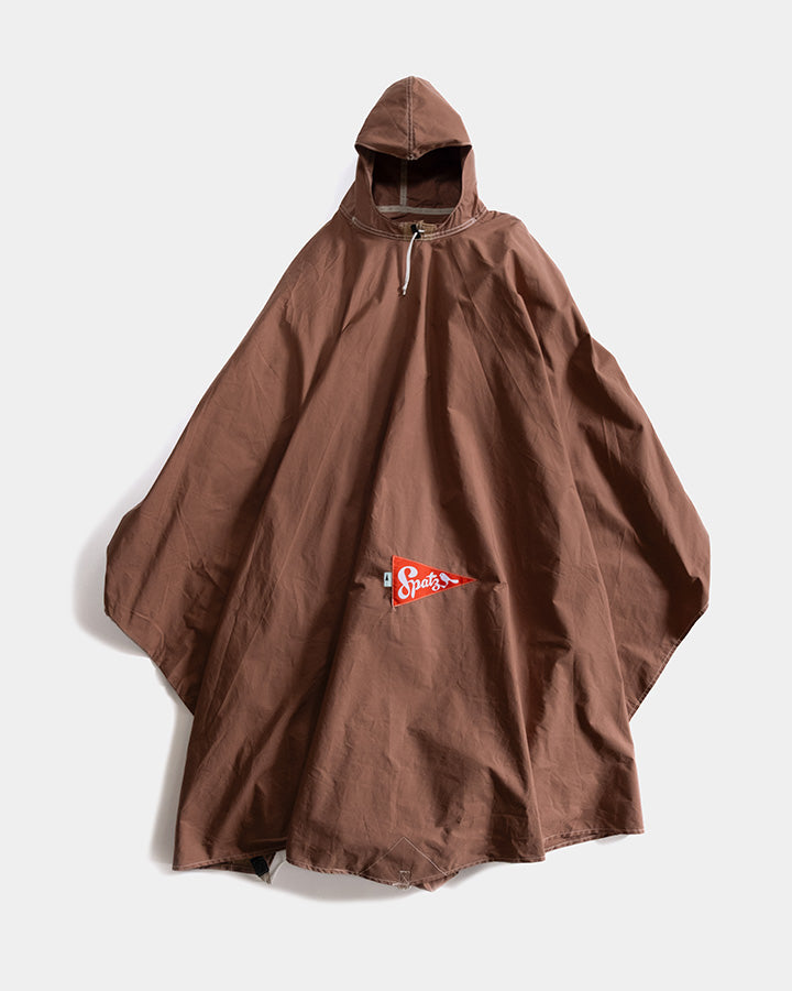 Poncho de bivouac Spatz, marron fauve