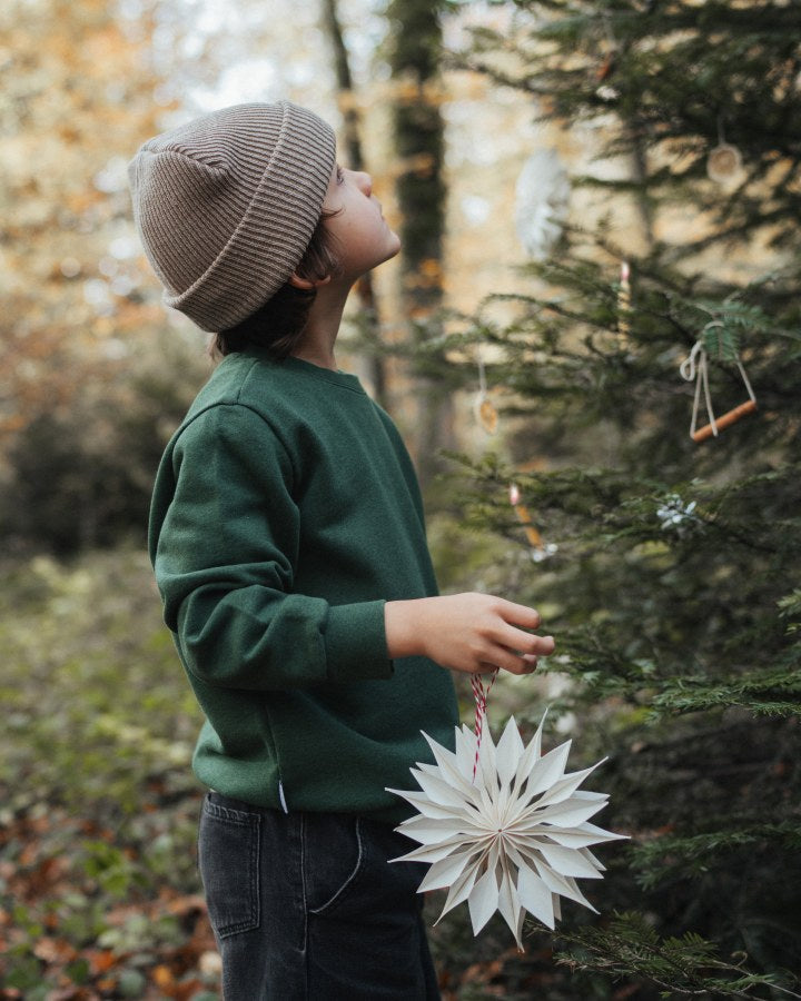 TreeSweater Kids Olive Mel