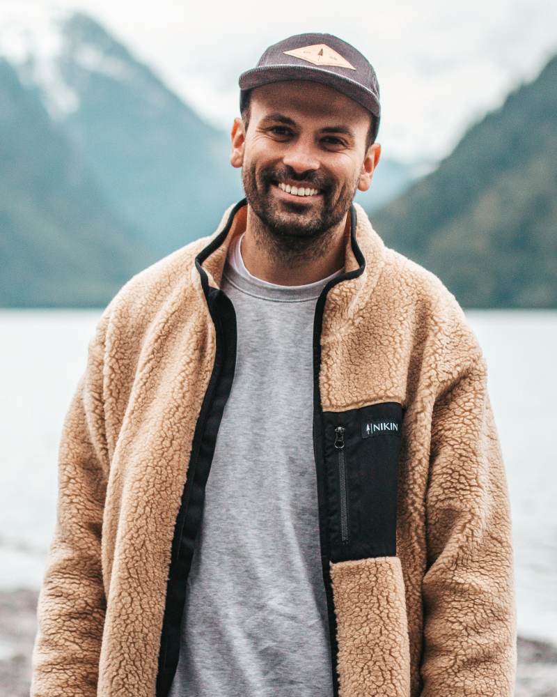 TreeFleece Teddy Relaxed Jacket Caramel - VESTE - NIKIN