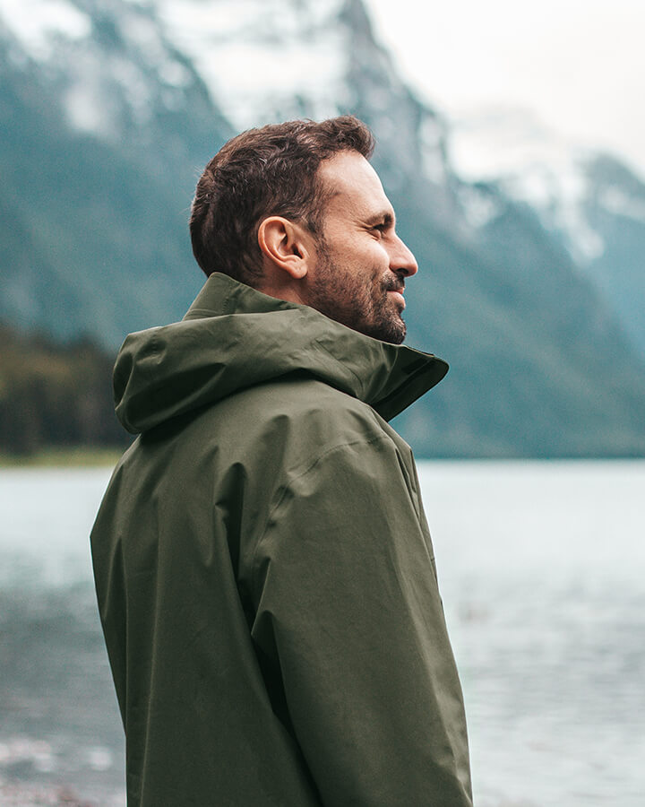 TreeJacket Rain Dark Olive - JACKET - NIKIN