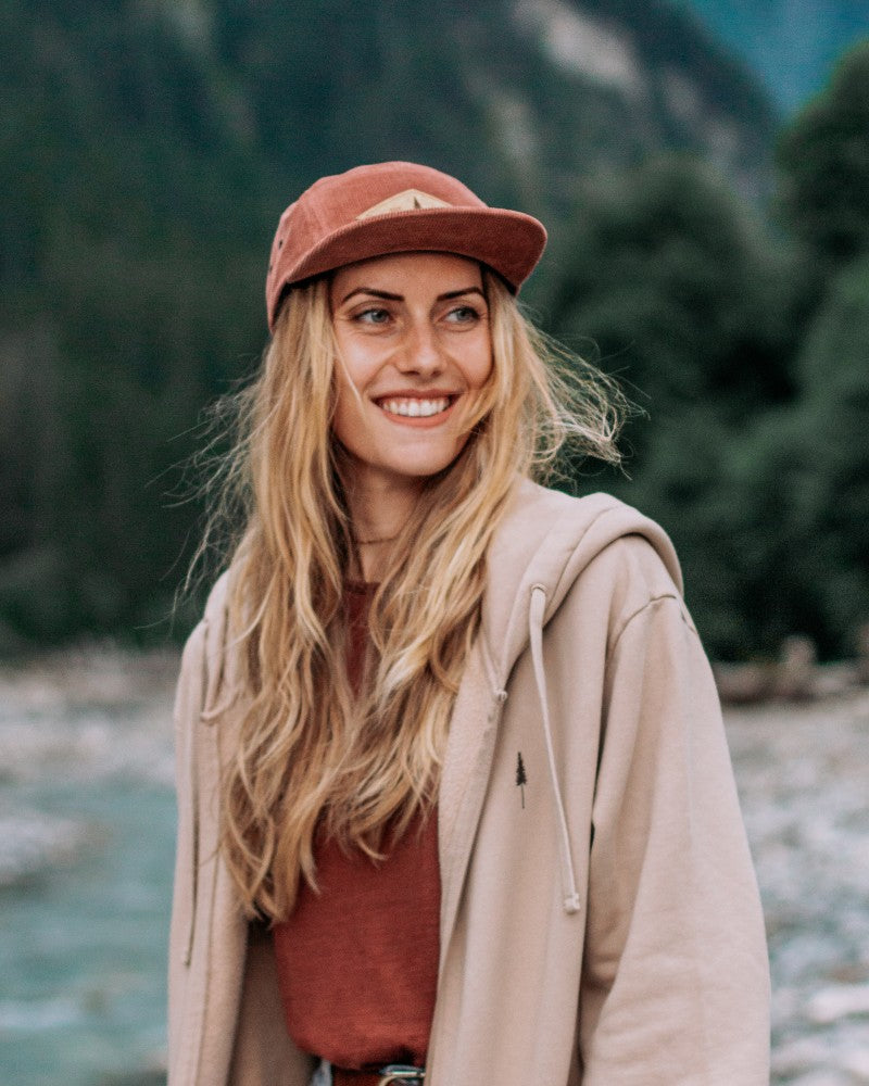 TreeCap 5 Panel Cord Chestnut