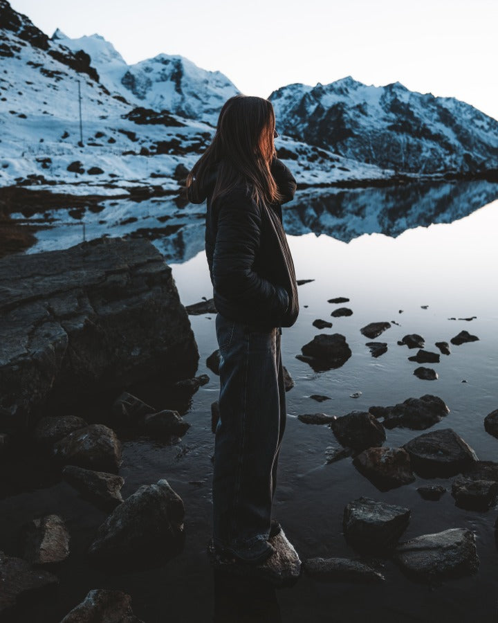 TreeJacket Insulated Femme Noir