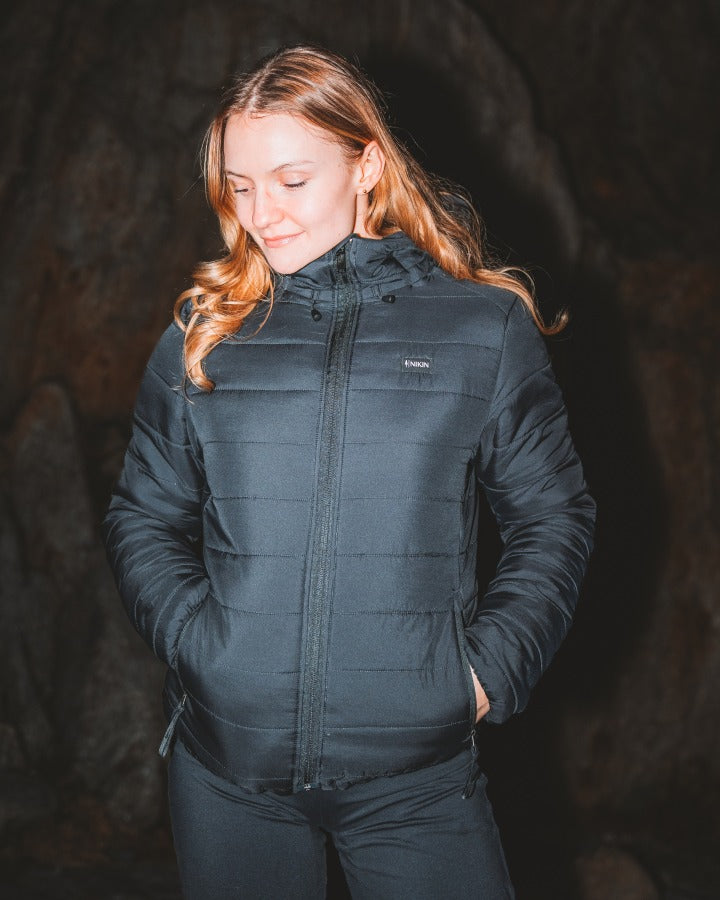 TreeJacket Insulated Femme Noir