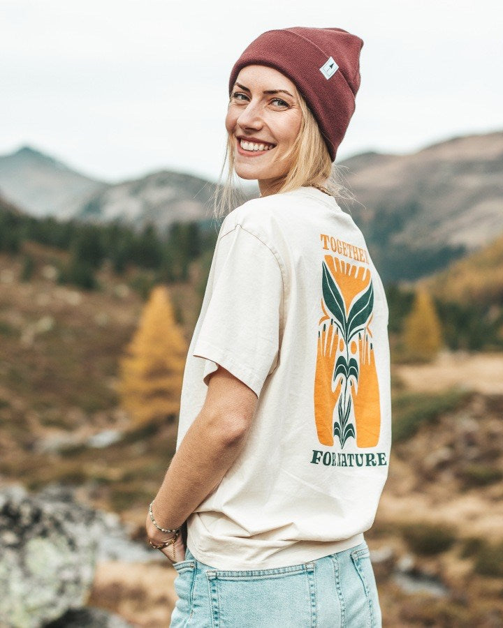 TreeShirt TreePlanter Print Relaxed Chalk