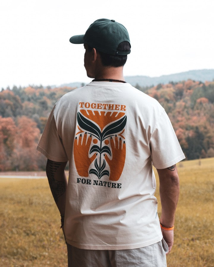 TreeShirt TreePlanter Print Relaxed Chalk