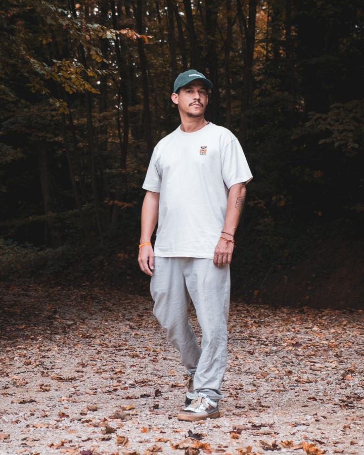 TreeShirt TreePlanter Print Relaxed Chalk