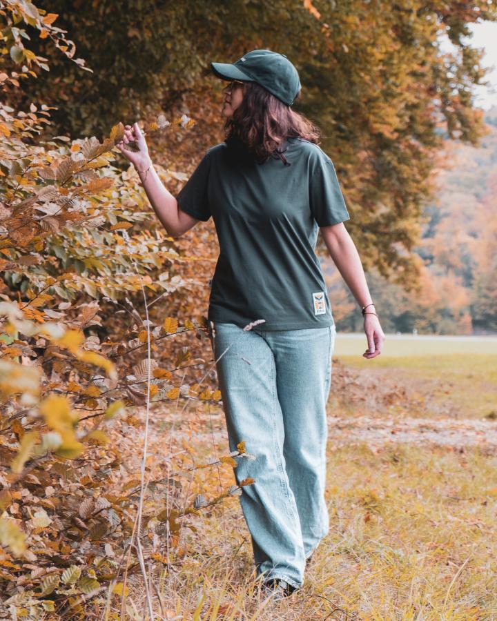 TreeShirt TreePlanter Patch Relaxed Women Juniper