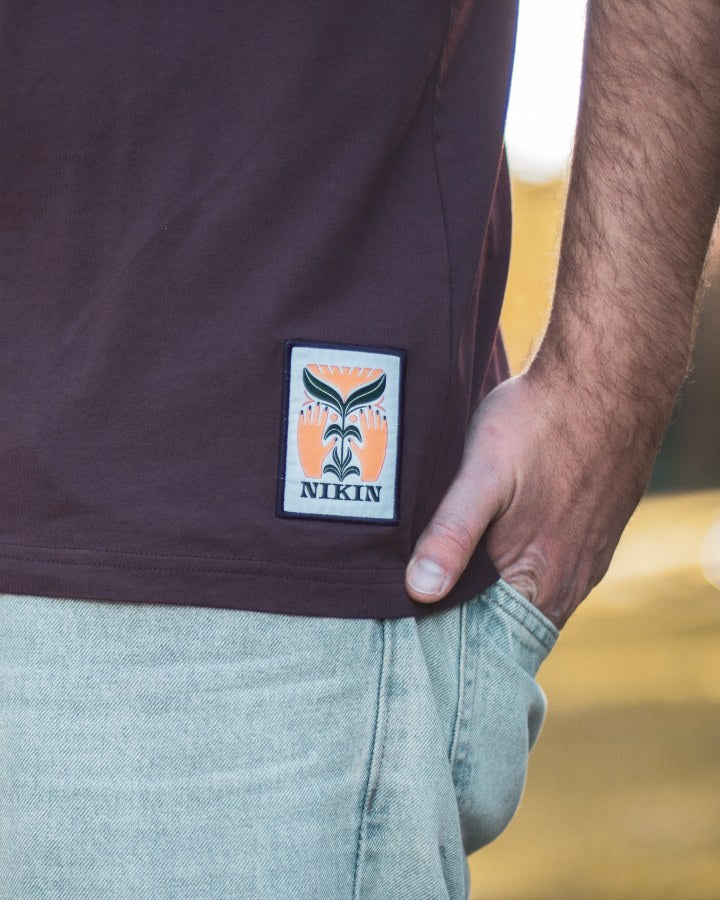 TreeShirt TreePlanter Patch Relaxed Deep Purple