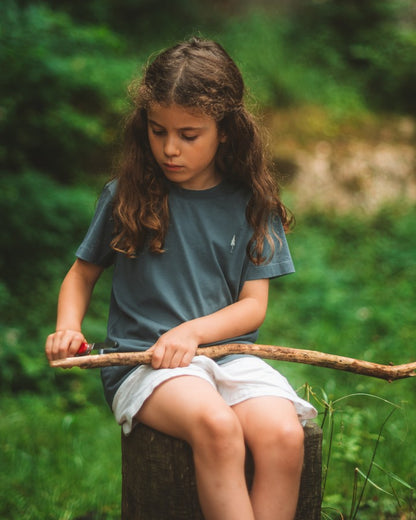 TreeShirt Kids Steel Blue