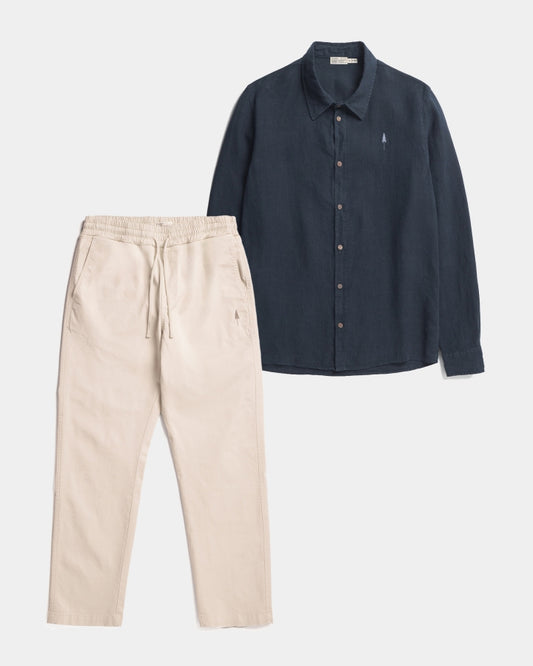 TreePlanter chemise lin & TreePants chino