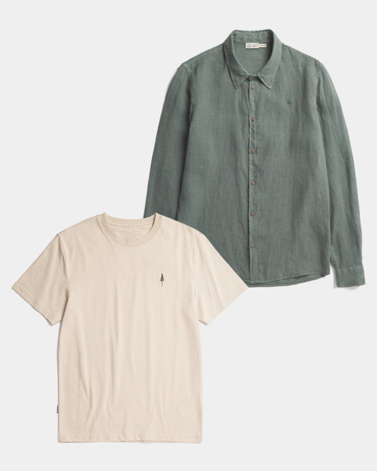 Chemise TreePlanter Linen & TreeShirt